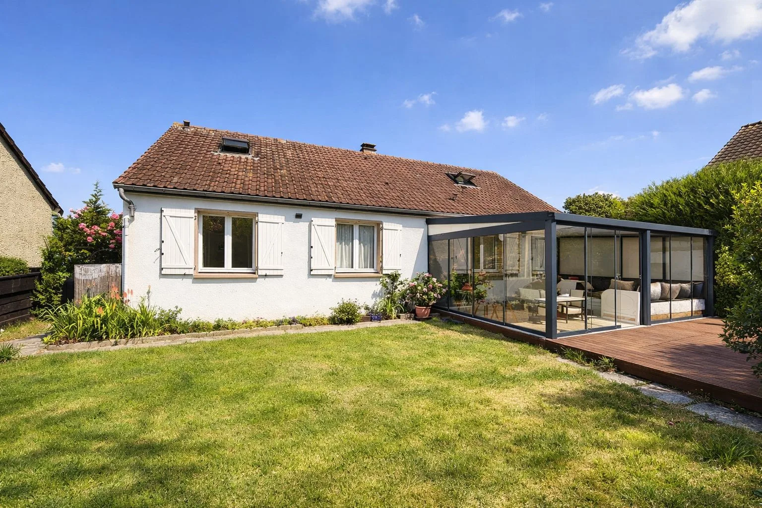 Photo du bien « MAISON FAMILIALE – 5 CHAMBRES – SOUS‑SOL TOTAL – AUBERGENVILLE »